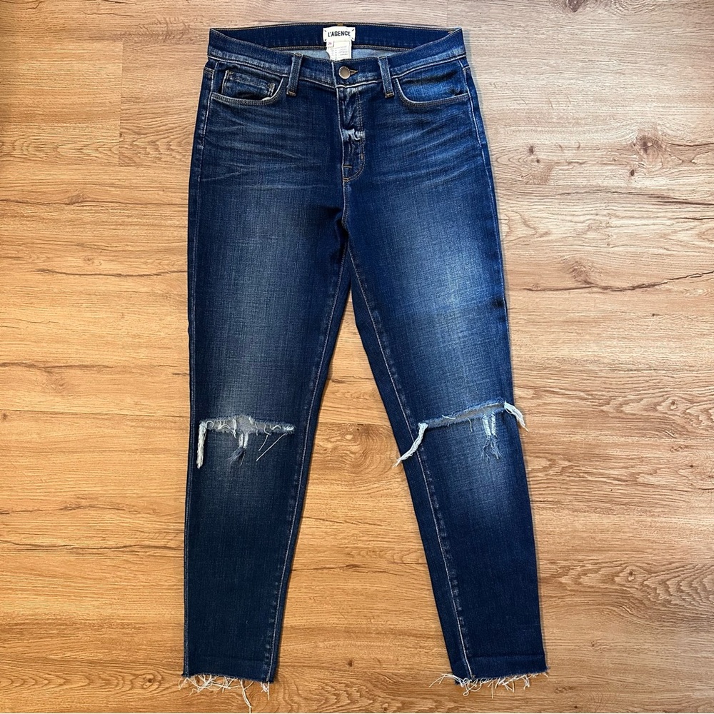 L’agence Rachel High Rise Slim Jeans Size 26
